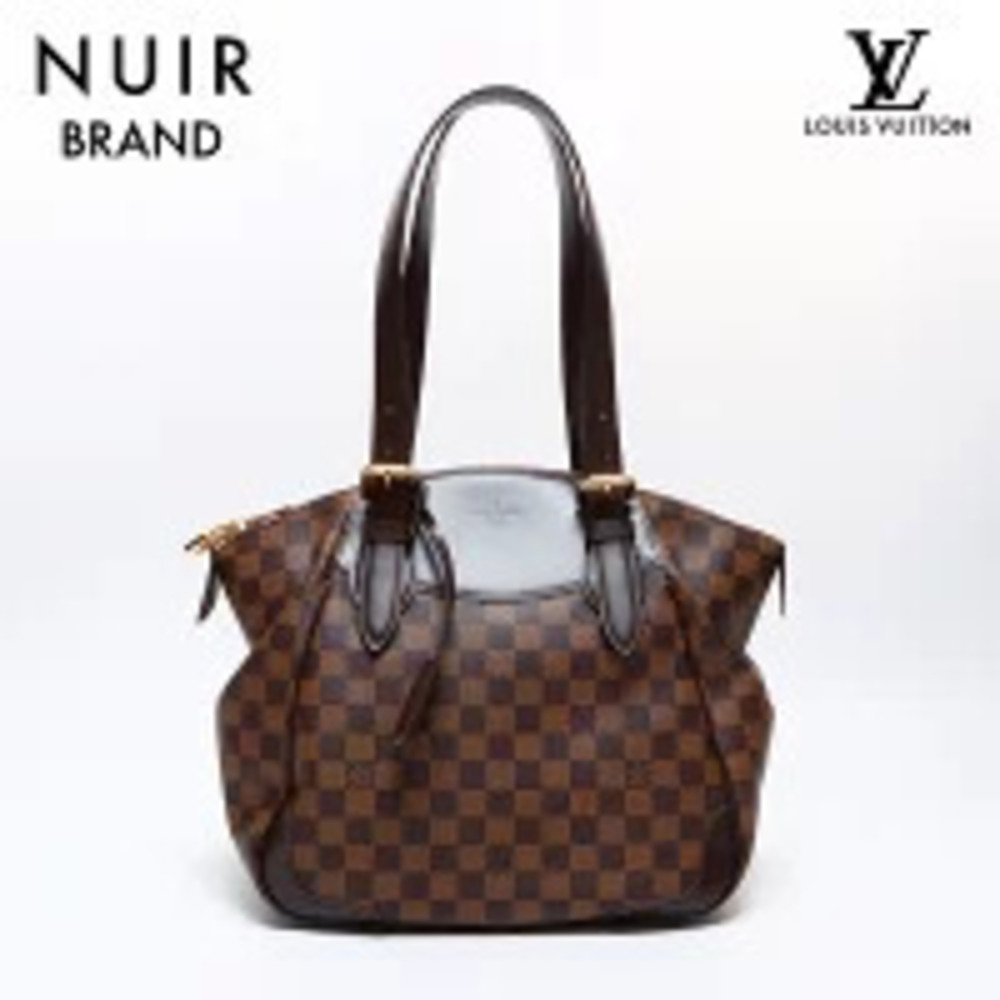 Louis Vuitton Damier Verona Shoulder Bag Brown